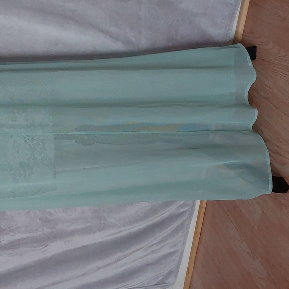 Mint mini long dress - Picture 7 of 8